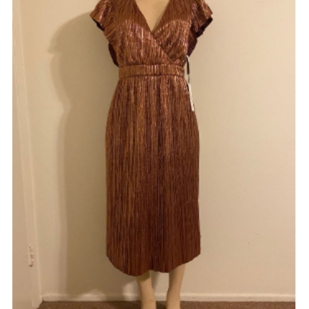 June & Hudson Metallic dress!